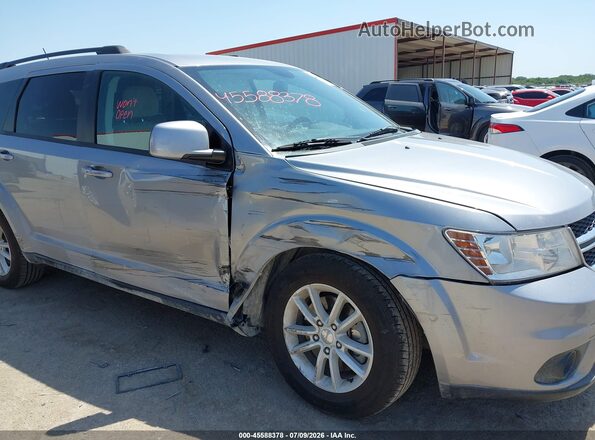 3C4PDCBB2HT524185 2017 DODGE JOURNEY Silver Vista frontal