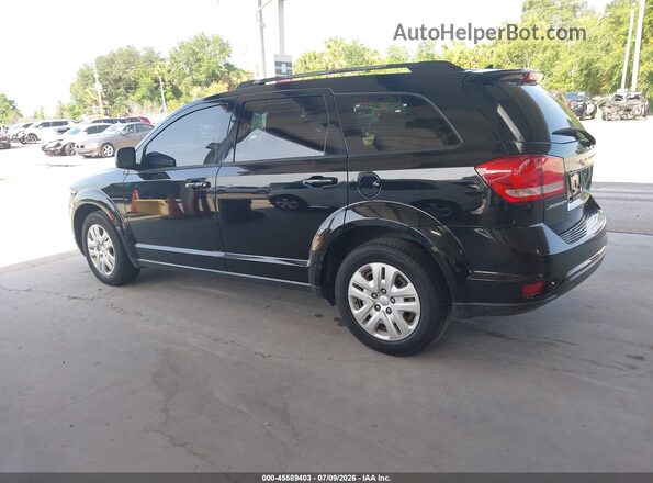 3C4PDCBB2KT694330 2019 DODGE JOURNEY Черный Задняя левая четверть