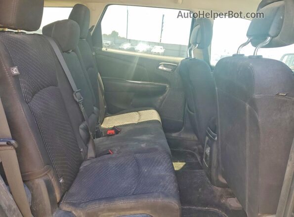 3C4PDCBB3GT166304 2016 DODGE JOURNEY Угольный Вид задней части салона