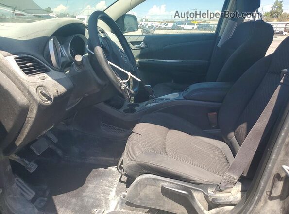 3C4PDCBB3GT166304 2016 DODGE JOURNEY Угольный Вид салона спереди