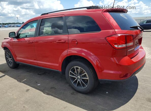 3C4PDCBB3KT718019 2019 DODGE JOURNEY Red Tył lewy