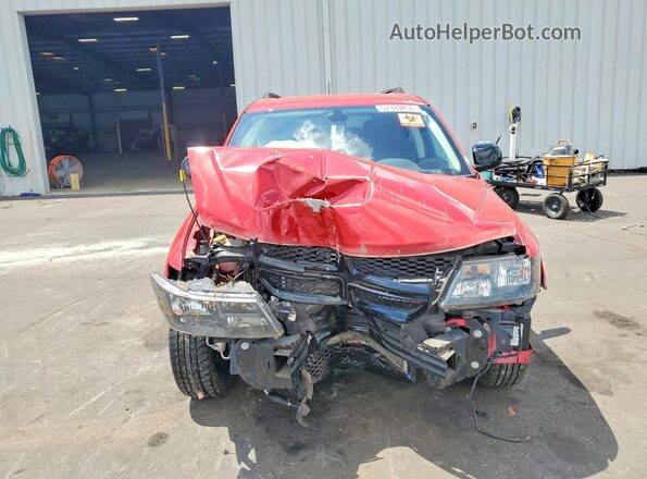 3C4PDCBB3KT718019 2019 DODGE JOURNEY Red Widok z przodu