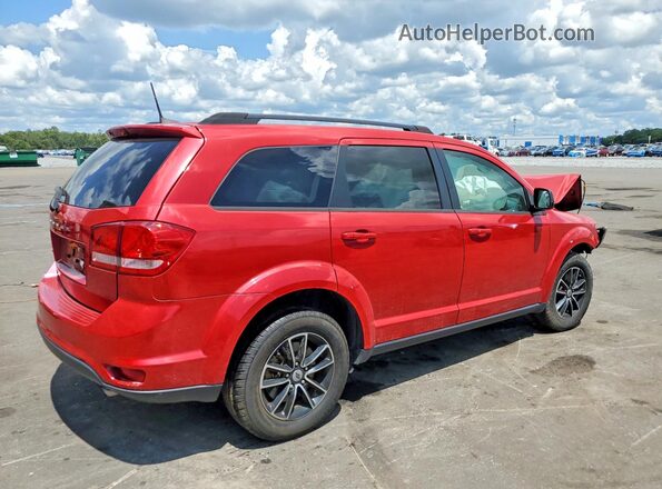 3C4PDCBB3KT718019 2019 DODGE JOURNEY Red Tył prawy