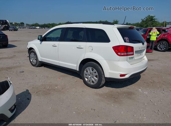 3C4PDCBB3KT852769 2019 DODGE JOURNEY White Հետևի ձախ