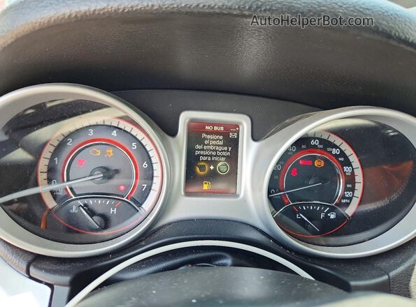 3C4PDCBB3KT863643 2019 DODGE JOURNEY Black ხელსაწყოთა პანელის ხედი