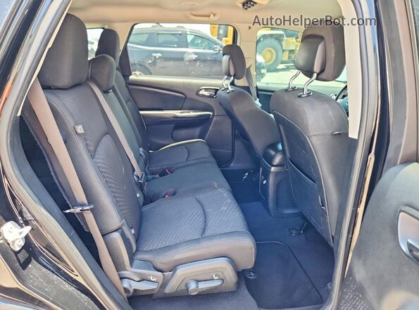 3C4PDCBB3KT863643 2019 DODGE JOURNEY Black უკანა სალონის ხედი
