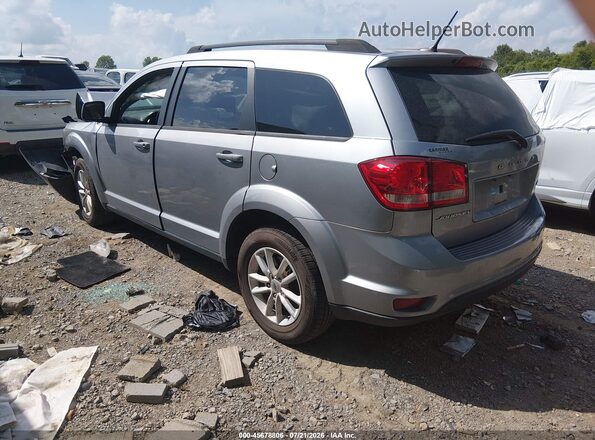 3C4PDCBB4JT172488 2018 DODGE JOURNEY Silver Trasero izquierdo