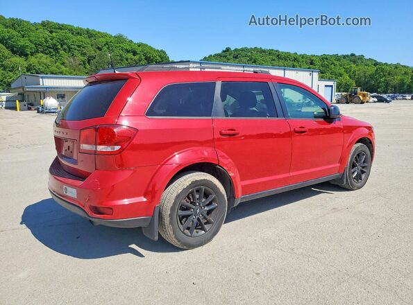 3C4PDCBB4KT861187 2019 DODGE JOURNEY Red Tył prawy