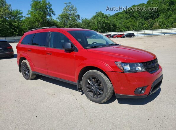 3C4PDCBB4KT861187 2019 DODGE JOURNEY Red Przód prawy