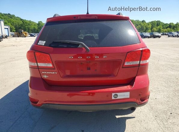 3C4PDCBB4KT861187 2019 DODGE JOURNEY Red Widok z tyłu