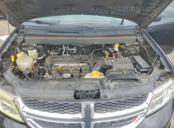 3C4PDCBB4KT862792 2019 DODGE JOURNEY Black Vista del compartimento del motor