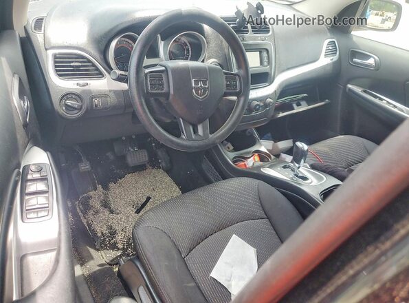 3C4PDCBB5HT517165 2017 DODGE JOURNEY Black Вид панелі приладів