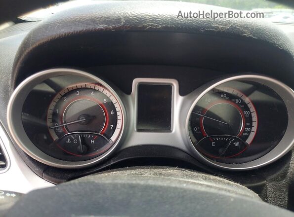 3C4PDCBB5HT517165 2017 DODGE JOURNEY Black Вид щитка приладів