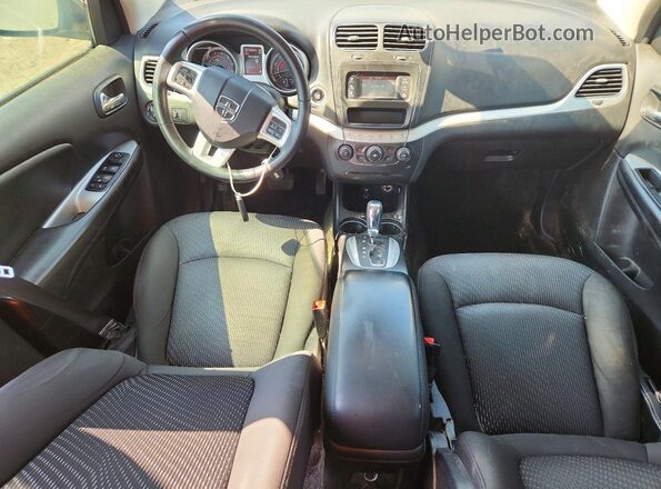 3C4PDCBB5HT539229 2017 DODGE JOURNEY White Առջևի վահանակի տեսք