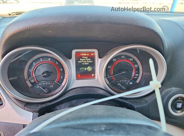 3C4PDCBB5JT475179 2018 DODGE JOURNEY Blue Սարքավորումների վահանակի տեսք