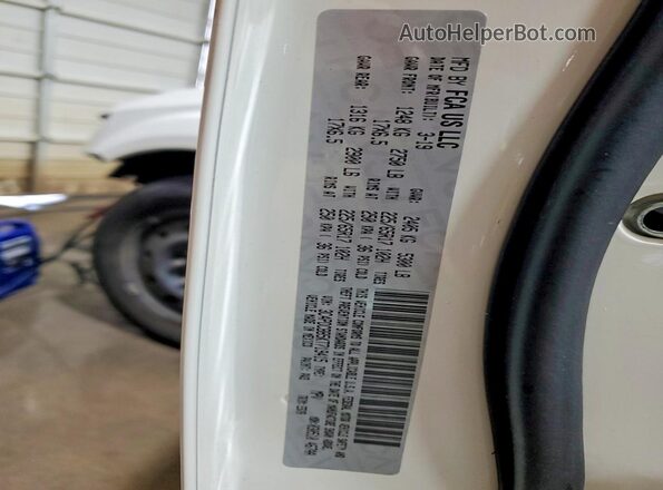 3C4PDCBB5KT719415 2019 DODGE JOURNEY White 360 interior view