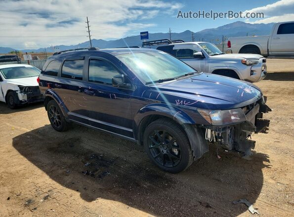 3C4PDCBB6HT564074 2017 DODGE JOURNEY Blue Delantero derecho
