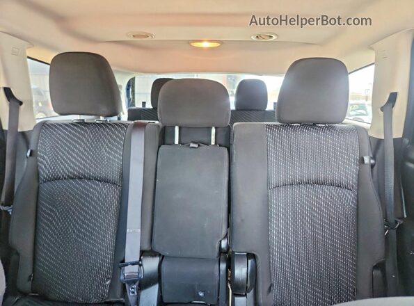 3C4PDCBB6HT564074 2017 DODGE JOURNEY Blue Vista de los asientos traseros