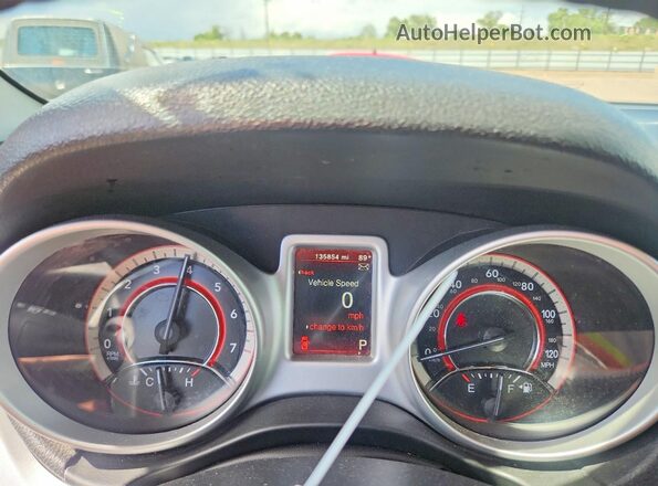 3C4PDCBB6HT564074 2017 DODGE JOURNEY Blue Vista del cuadro de instrumentos