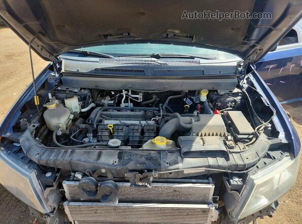 3C4PDCBB6HT564074 2017 DODGE JOURNEY Blue Vista del compartimento del motor