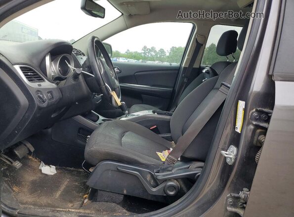 3C4PDCBB6HT608011 2017 DODGE JOURNEY Gray Front interior view