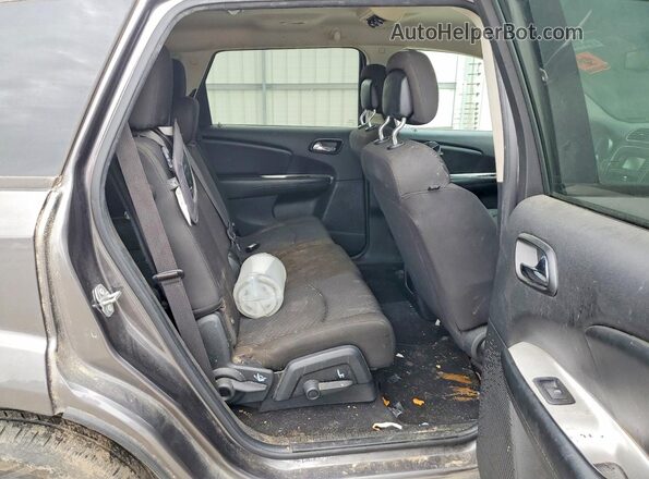 3C4PDCBB6HT608011 2017 DODGE JOURNEY Gray Rear interior view