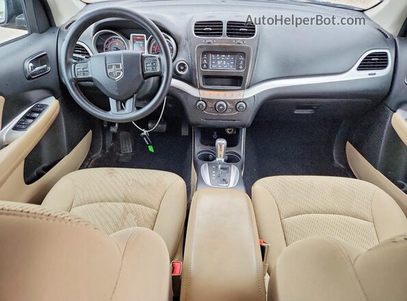 3C4PDCBB6JT243593 2018 DODGE JOURNEY Black Առջևի վահանակի տեսք