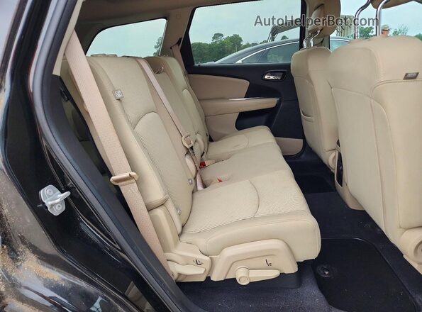 3C4PDCBB6JT243593 2018 DODGE JOURNEY Black Սալոնի հետևի տեսք