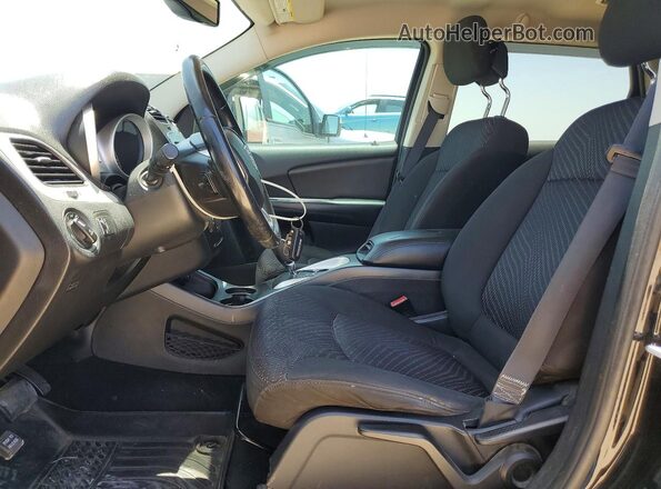 3C4PDCBB7GT132799 2016 DODGE JOURNEY Черный Вид салона спереди