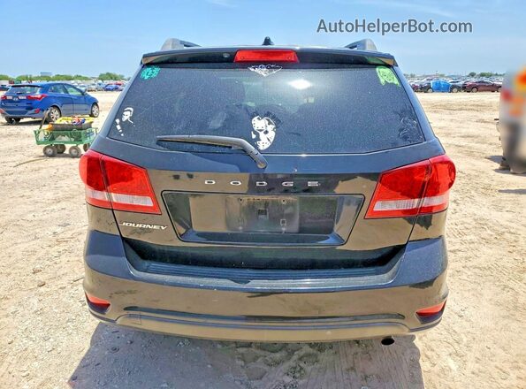 3C4PDCBB7GT132799 2016 DODGE JOURNEY Черный Вид сзади