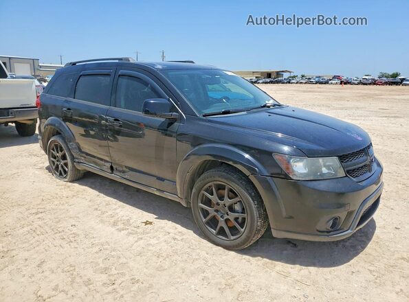 3C4PDCBB7GT132799 2016 DODGE JOURNEY Черный Передняя правая четверть