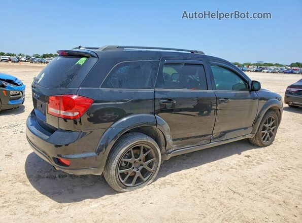 3C4PDCBB7GT132799 2016 DODGE JOURNEY Черный Задняя правая четверть