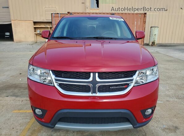 3C4PDCBB7HT701510 2017 DODGE JOURNEY Red წინა ხედი