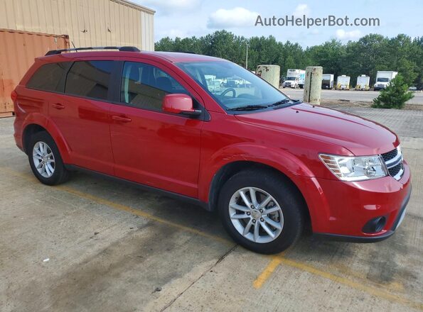 3C4PDCBB7HT701510 2017 DODGE JOURNEY Red წინა მარჯვენა