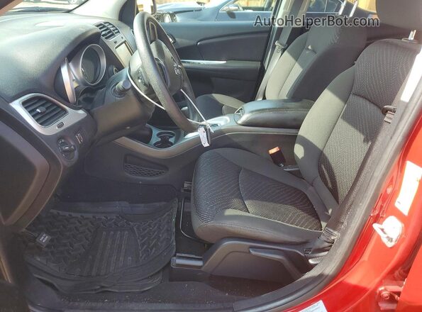 3C4PDCBB7HT701510 2017 DODGE JOURNEY Red წინა სალონის ხედი