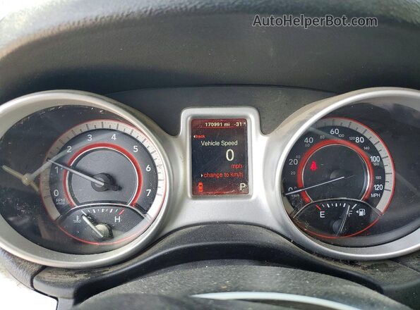 3C4PDCBB7KT719643 2019 DODGE JOURNEY Gray Instrument cluster view