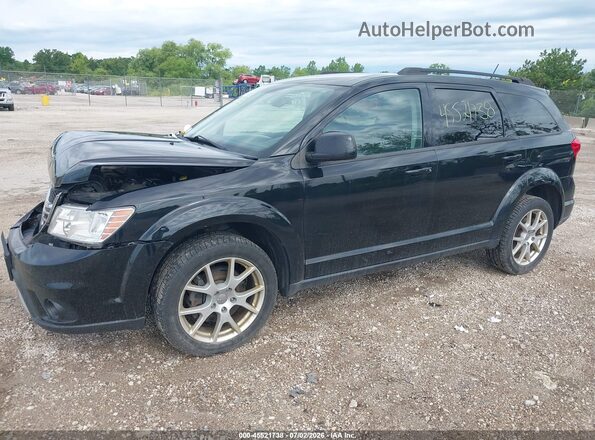 3C4PDCBB8GT110150 2016 DODGE JOURNEY Black წინა მარცხენა ხედი სამი მეოთხედიდან