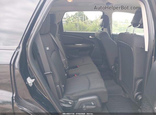 3C4PDCBB8GT110150 2016 DODGE JOURNEY Black VIN კოდის სტიკერის ხედი