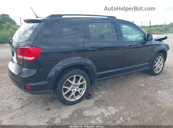 3C4PDCBB8GT110150 2016 DODGE JOURNEY Black უკანა მარჯვენა