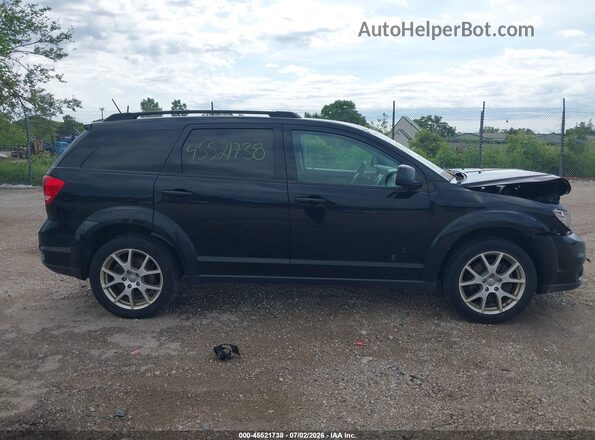 3C4PDCBB8GT110150 2016 DODGE JOURNEY Black უკანა სალონის ხედი