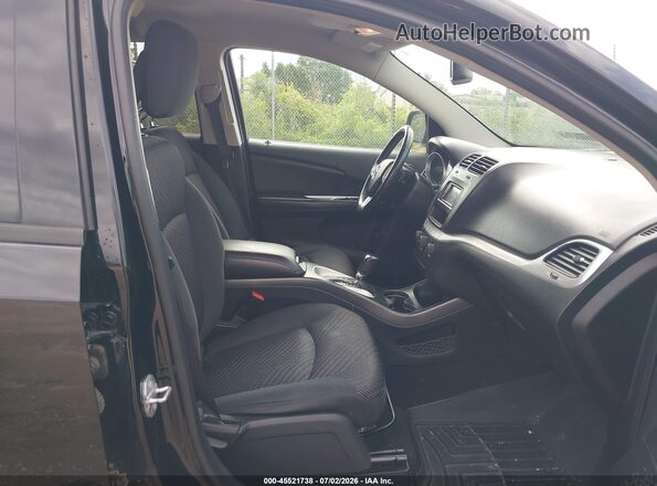 3C4PDCBB8GT110150 2016 DODGE JOURNEY Black წინა სალონის ხედი