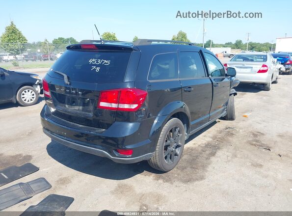 3C4PDCBB8GT226528 2016 DODGE JOURNEY Black Trasero derecho