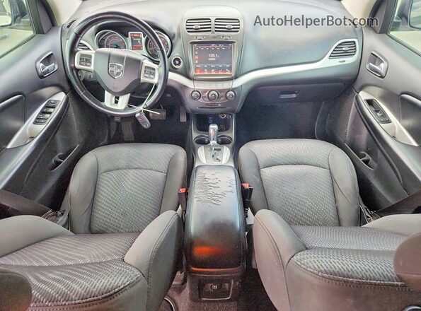 3C4PDCBB8HT612237 2017 DODGE JOURNEY White Dashboard view
