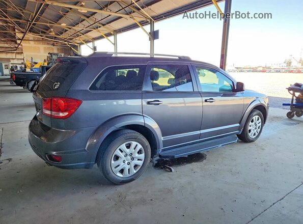 3C4PDCBB8JT243336 2018 DODGE JOURNEY Серый Задняя правая четверть