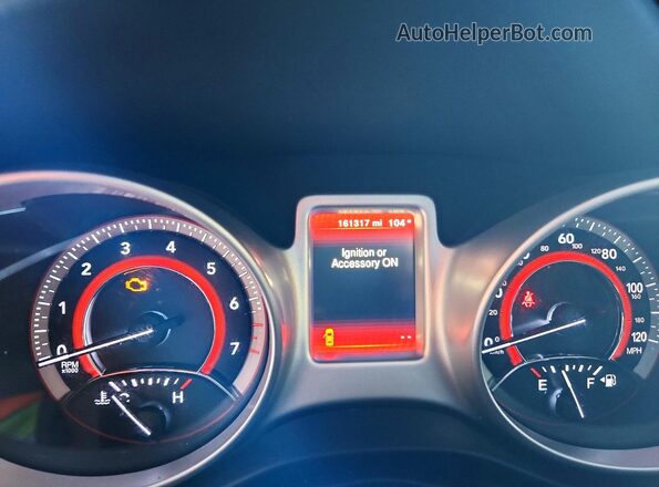 3C4PDCBB8JT243336 2018 DODGE JOURNEY Серый Вид щитка приборов
