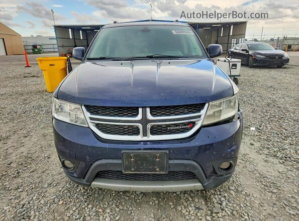 3C4PDCBB8KT681274 2019 DODGE JOURNEY Blue Front view