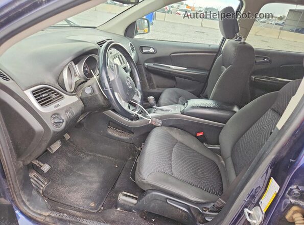 3C4PDCBB8KT681274 2019 DODGE JOURNEY Blue Front interior view