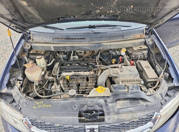 3C4PDCBB8KT681274 2019 DODGE JOURNEY Blue Engine compartment view