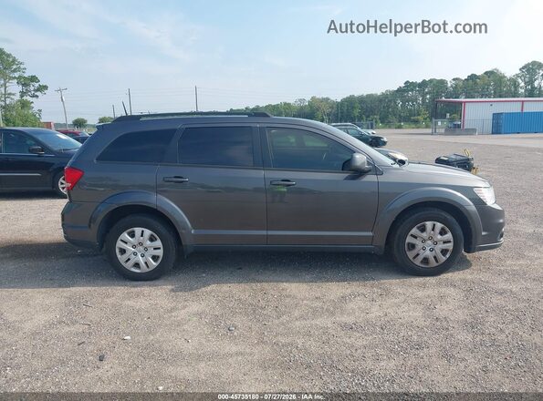 3C4PDCBB8KT799082 2019 DODGE JOURNEY Серый Вид задней части салона