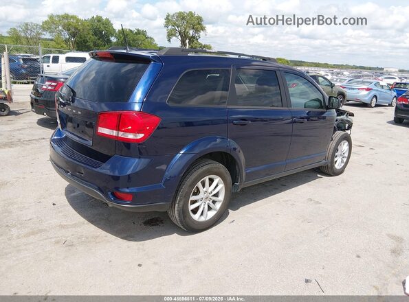 3C4PDCBB8KT871141 2019 DODGE JOURNEY Синий Задняя правая четверть